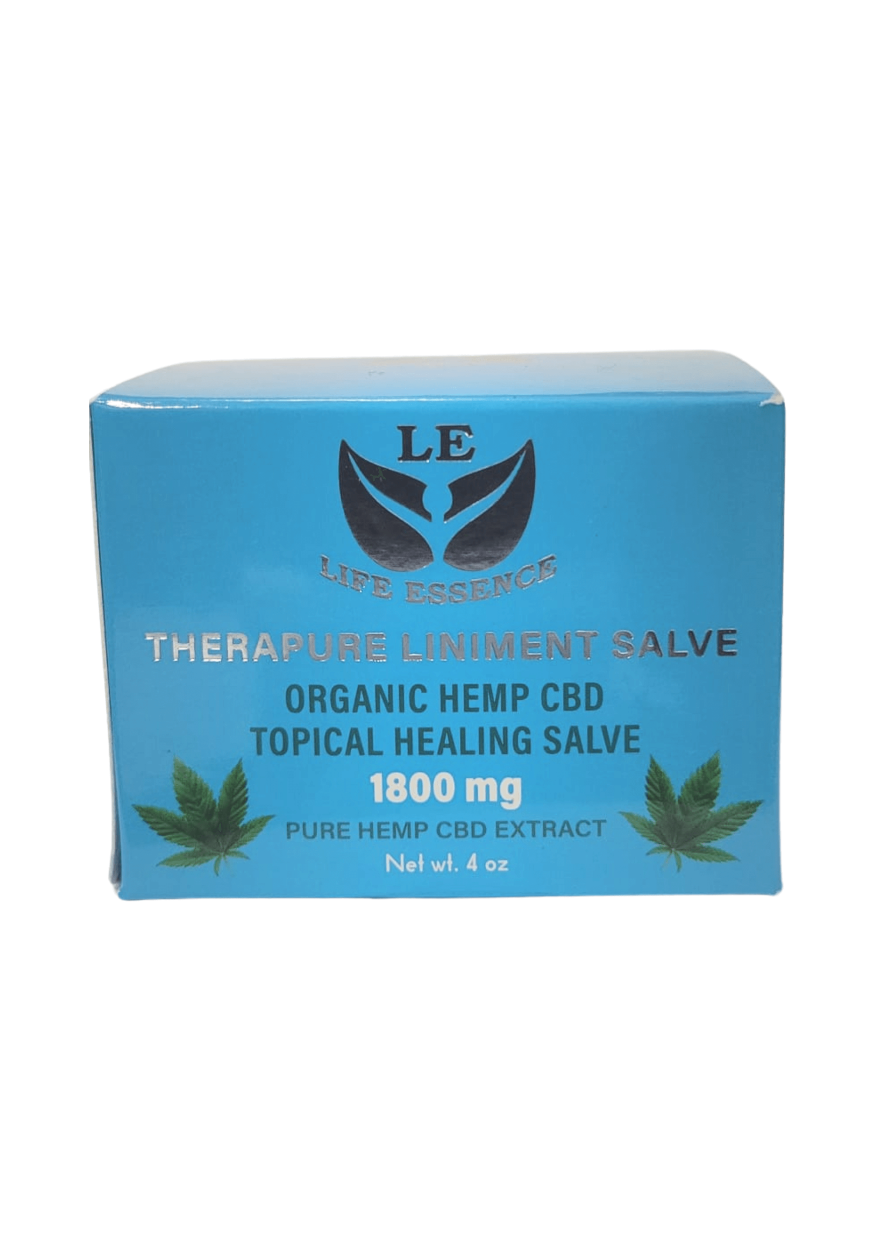 ORGANIC HEMP CBD TOPICAL HEALING SALVE BOX FRONT