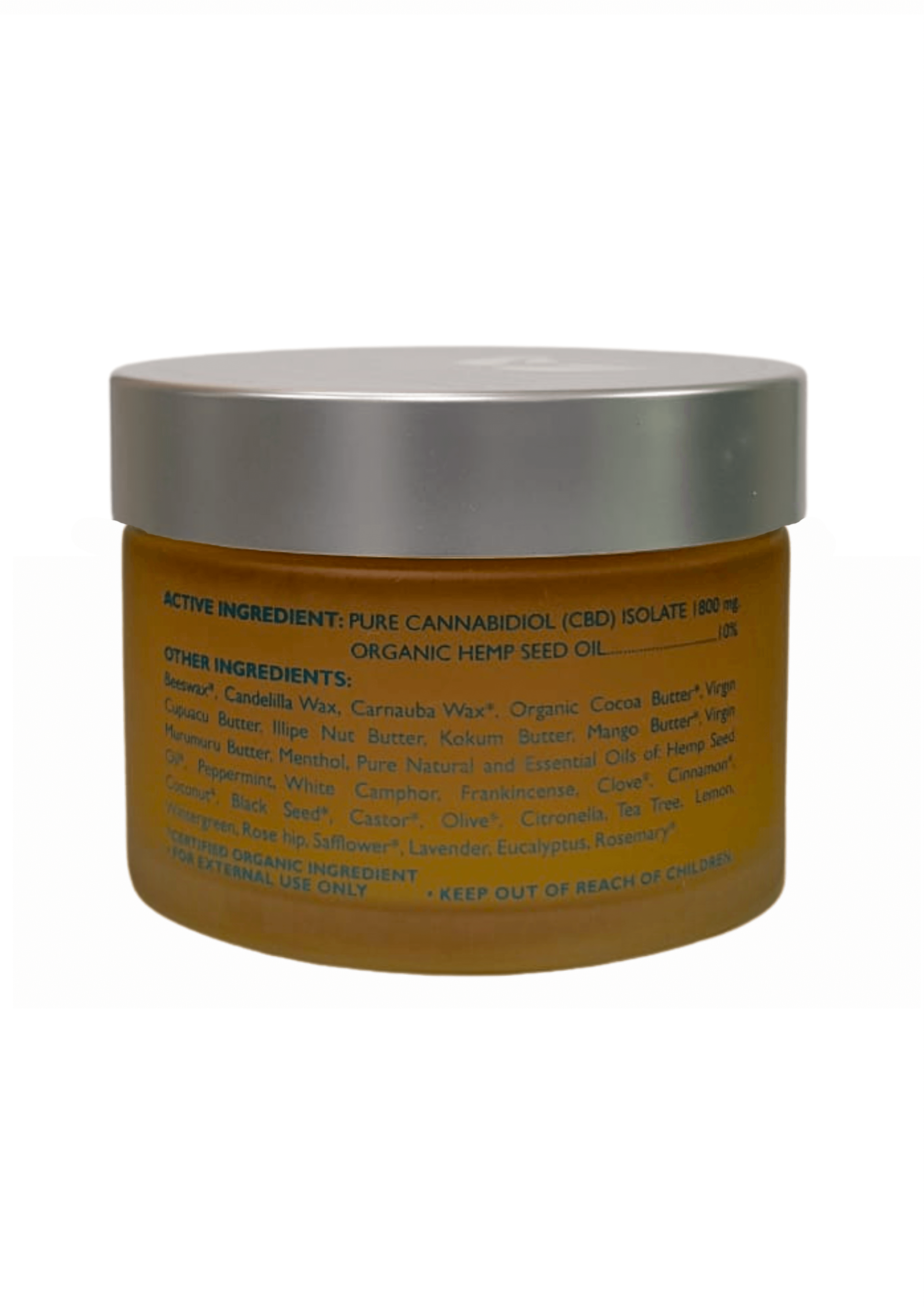 ORGANIC HEMP CBD TOPICAL HEALING SALVE LEFT