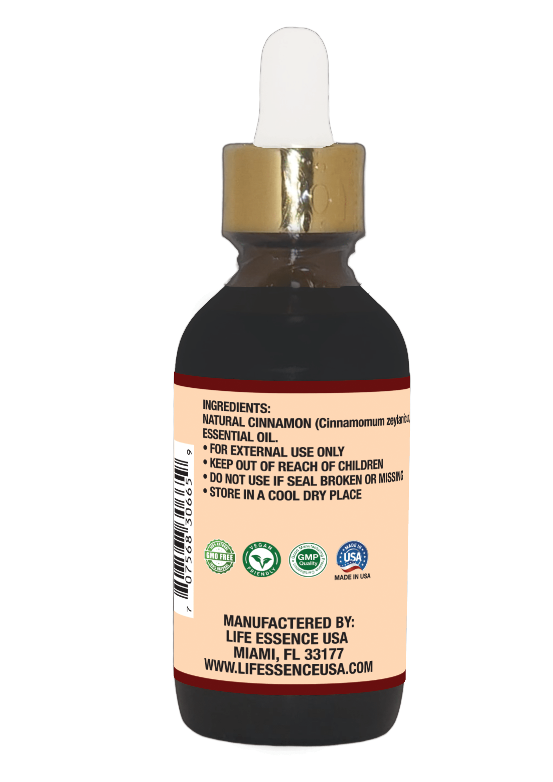 Alternative view of Natural Cinnamon Essential Oil