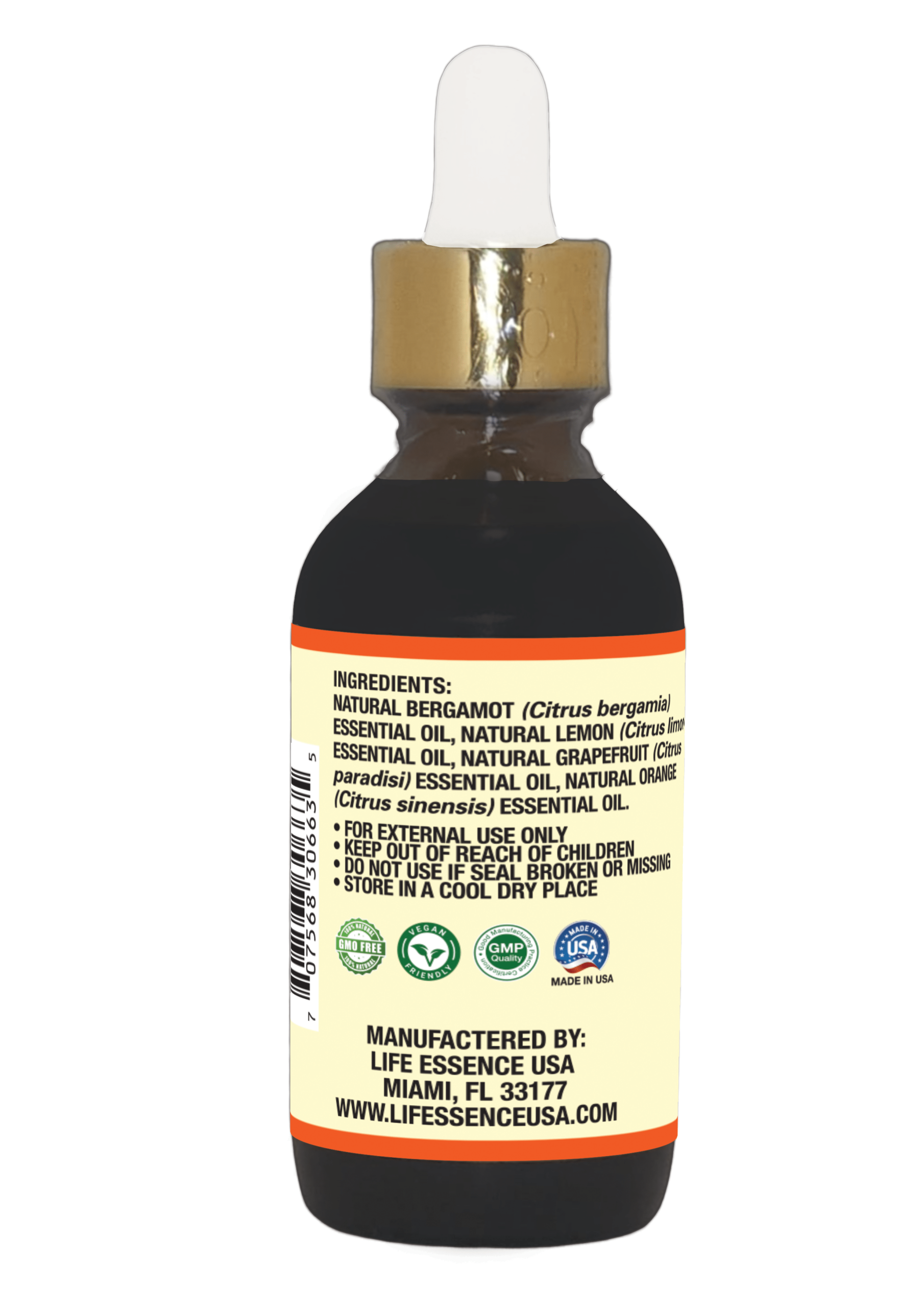 Alternative view of Natural Citrus Blend Essential Oil