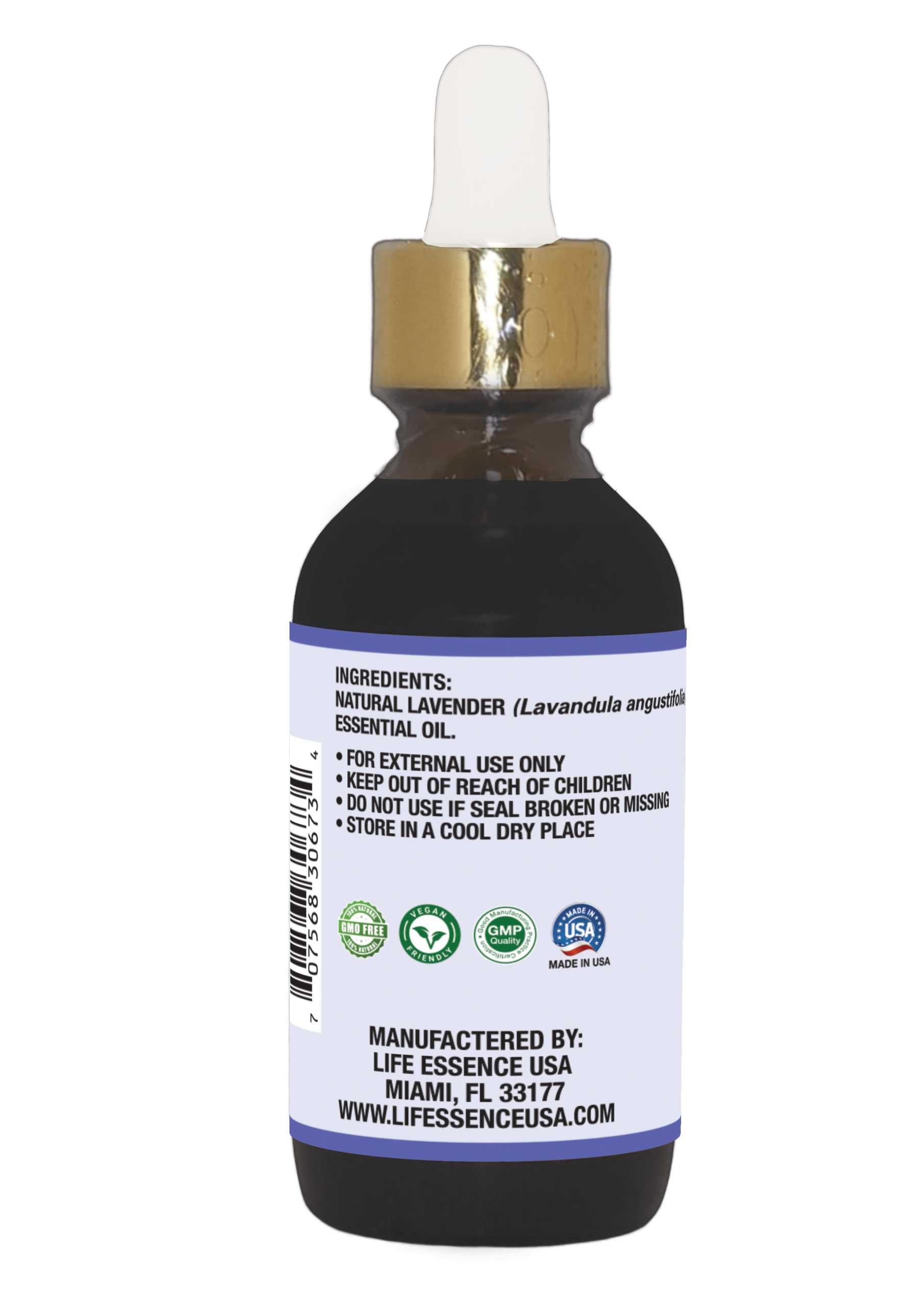 Alternative view of Natural Lavender Essential Oil