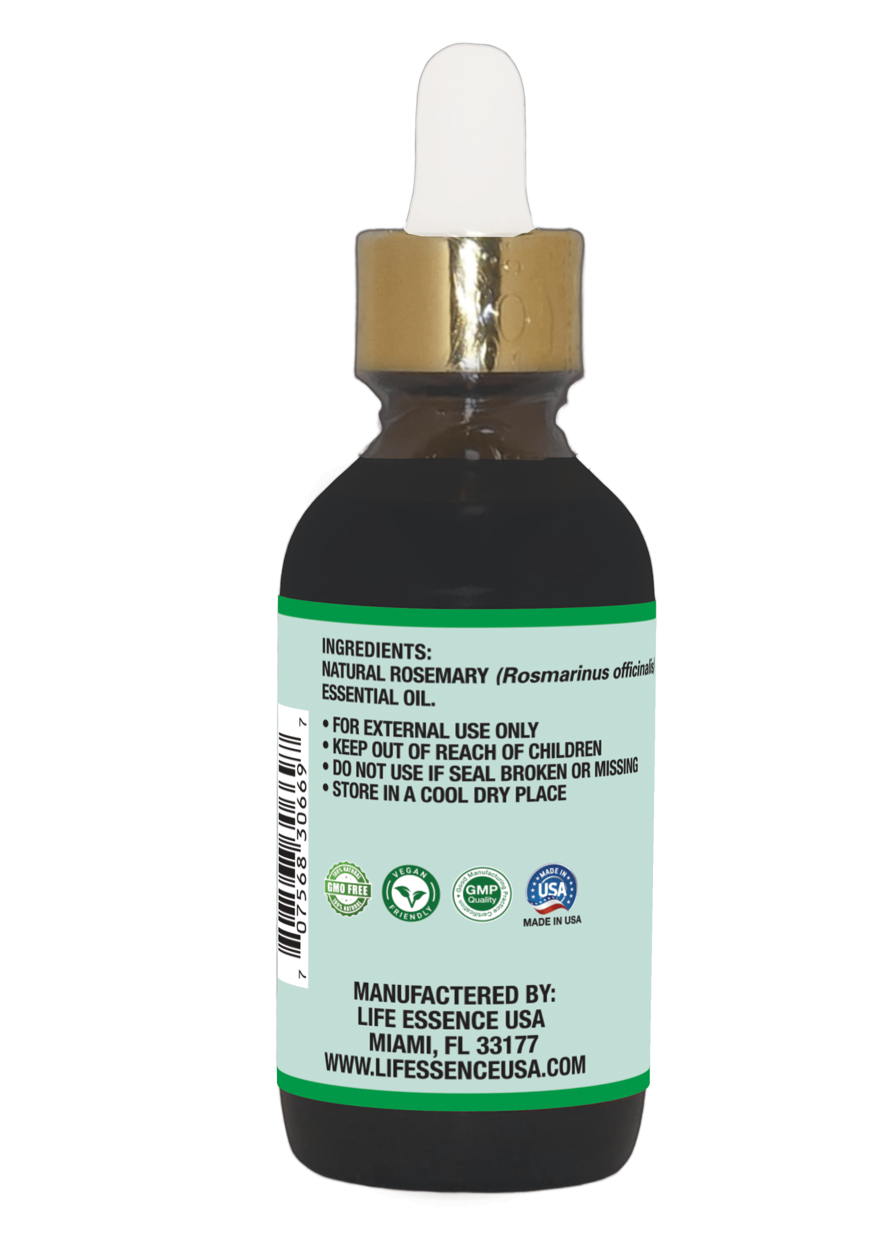 Alternative view of Natural Rosemary Essential Oil